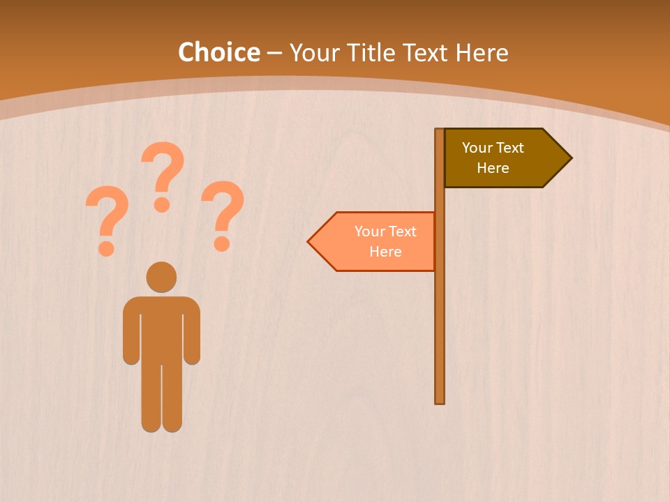 Color Timber Brown PowerPoint Template