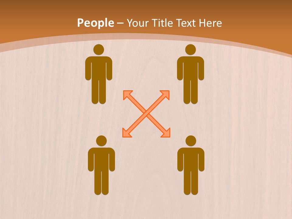 Color Timber Brown PowerPoint Template