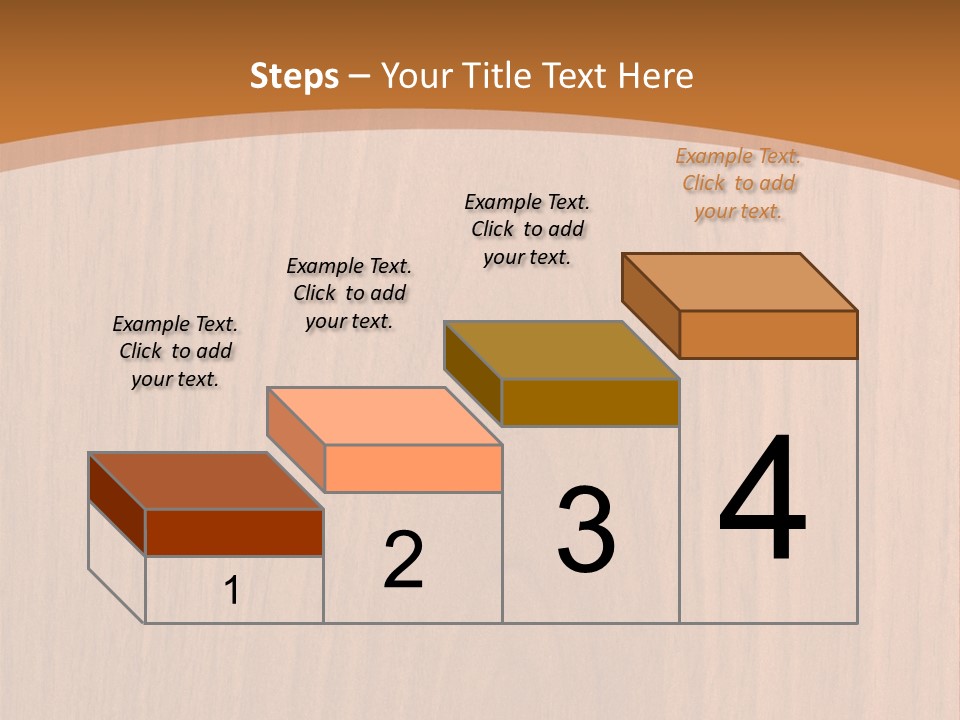 Color Timber Brown PowerPoint Template