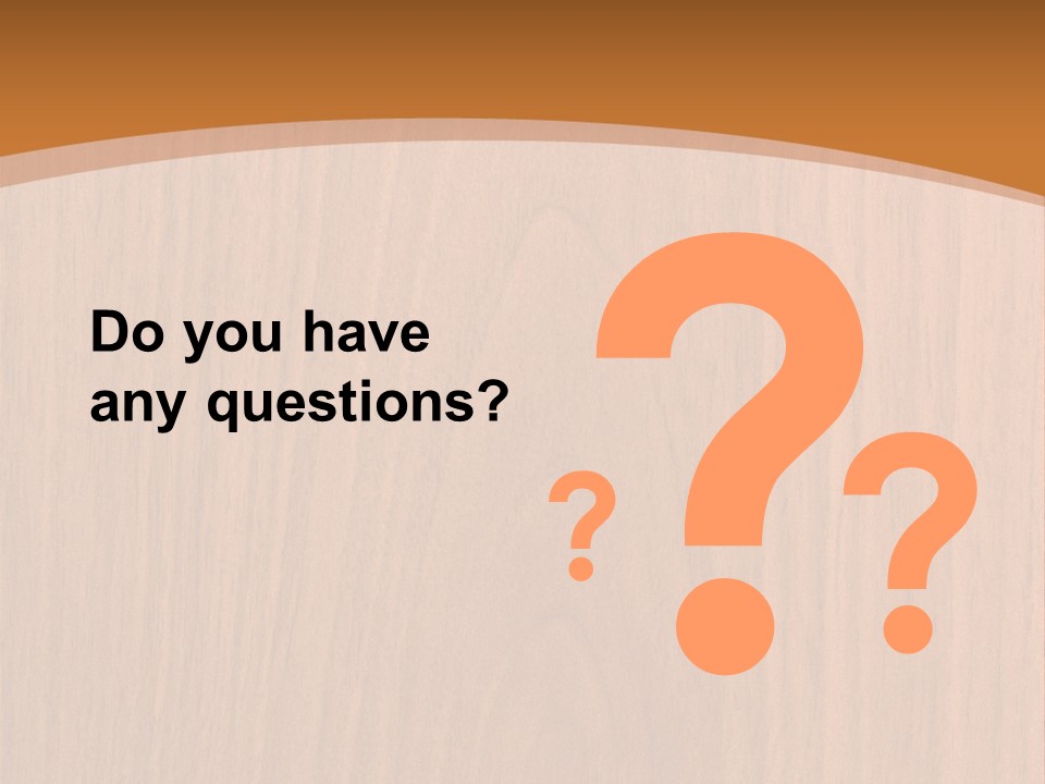 Color Timber Brown PowerPoint Template