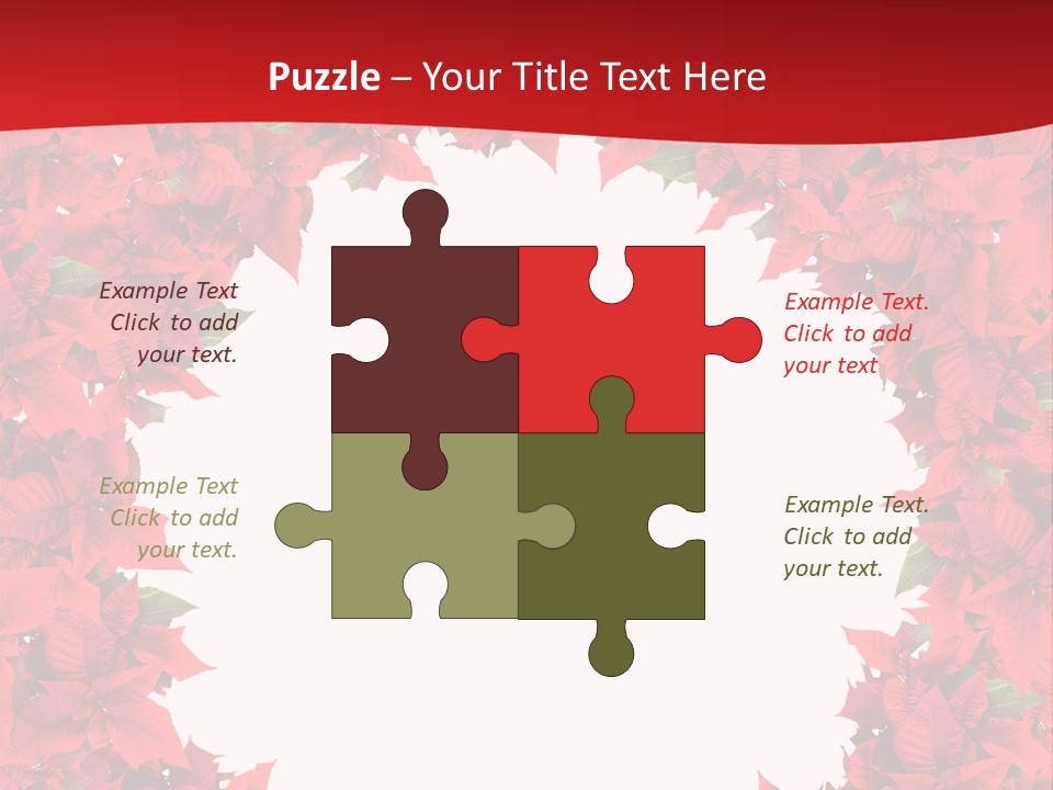 Christmas Frame PowerPoint Template