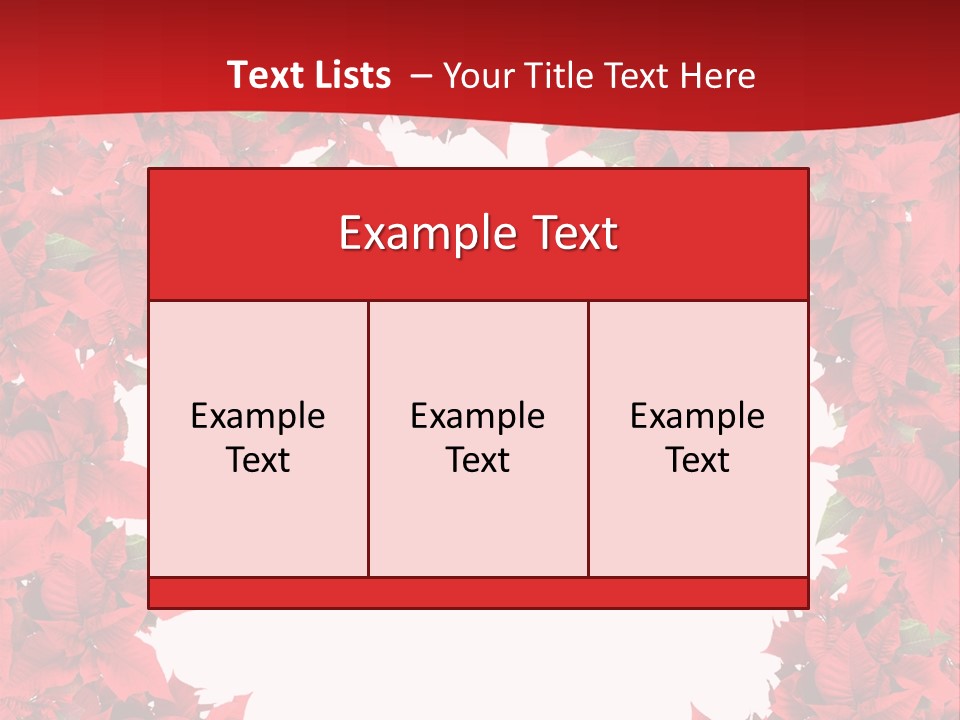 Christmas Frame PowerPoint Template