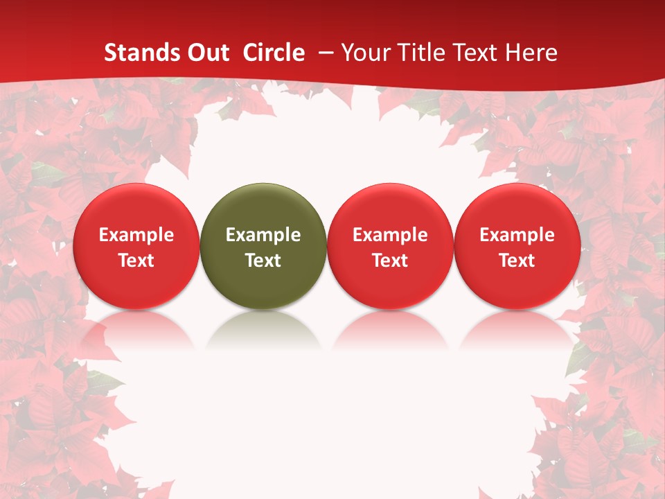 Christmas Frame PowerPoint Template