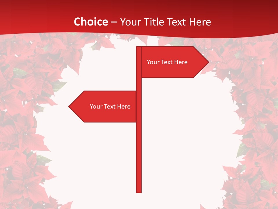 Christmas Frame PowerPoint Template