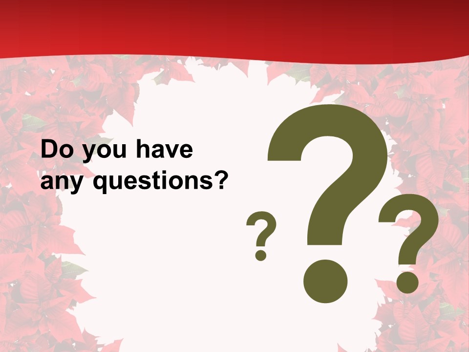 Christmas Frame PowerPoint Template