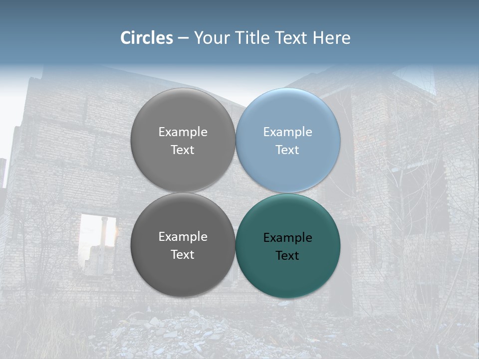 Chernobyl City PowerPoint Template