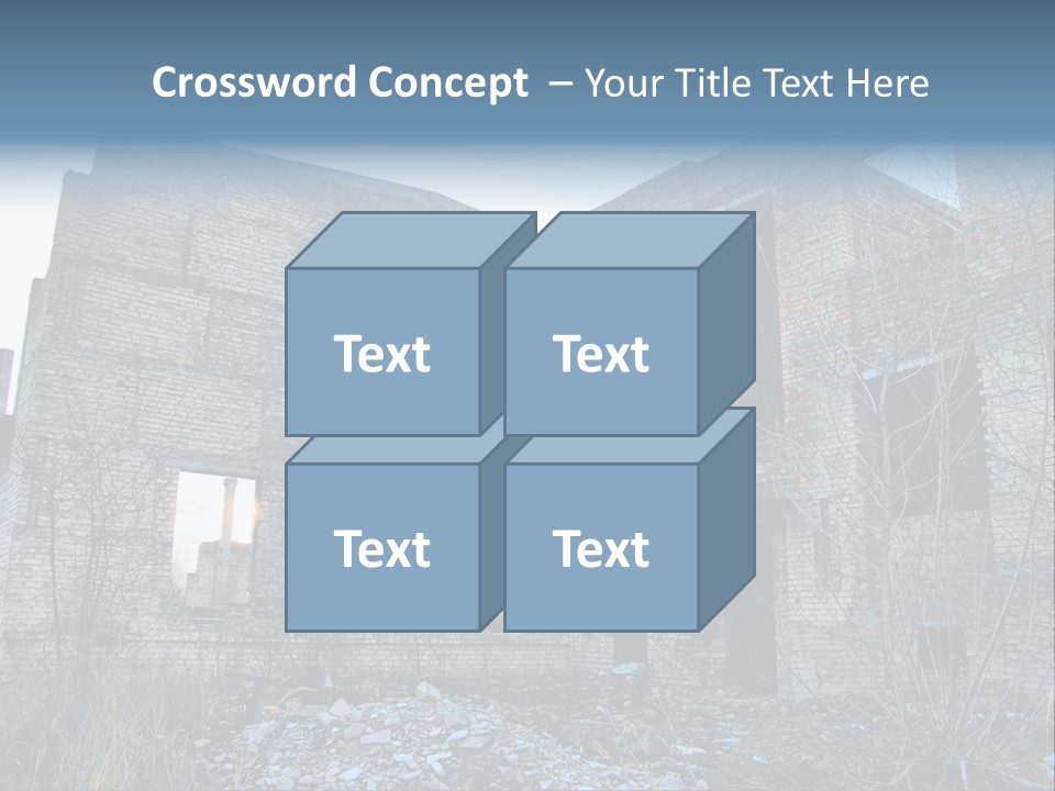 Chernobyl City PowerPoint Template