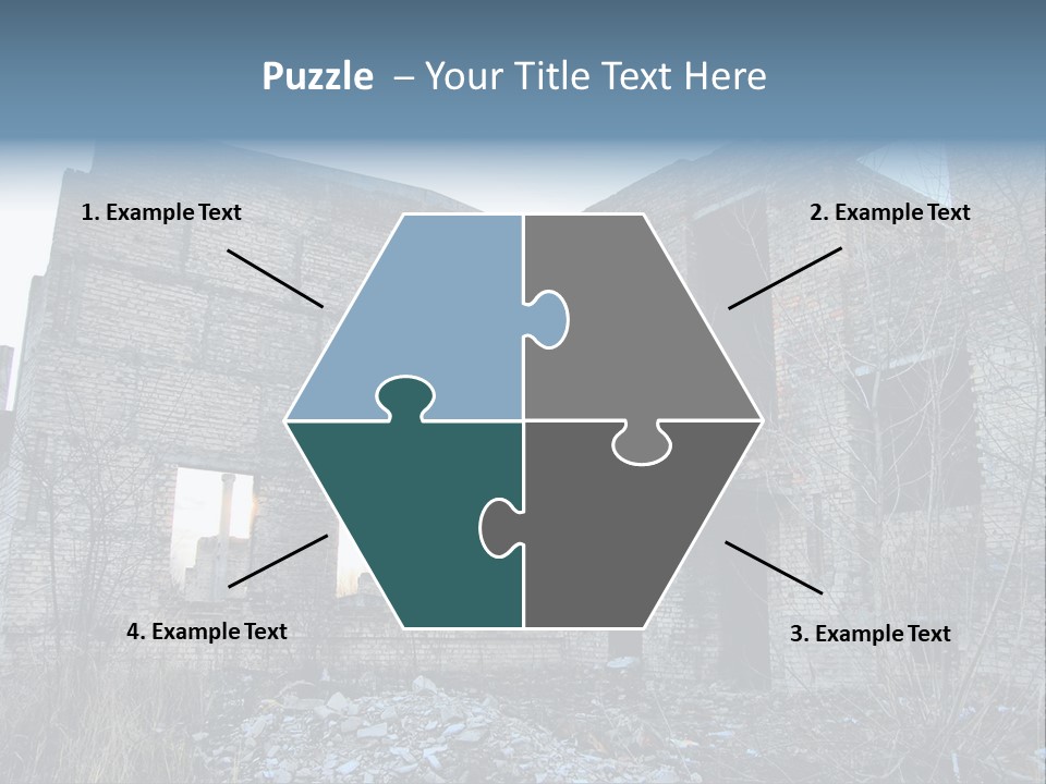 Chernobyl City PowerPoint Template
