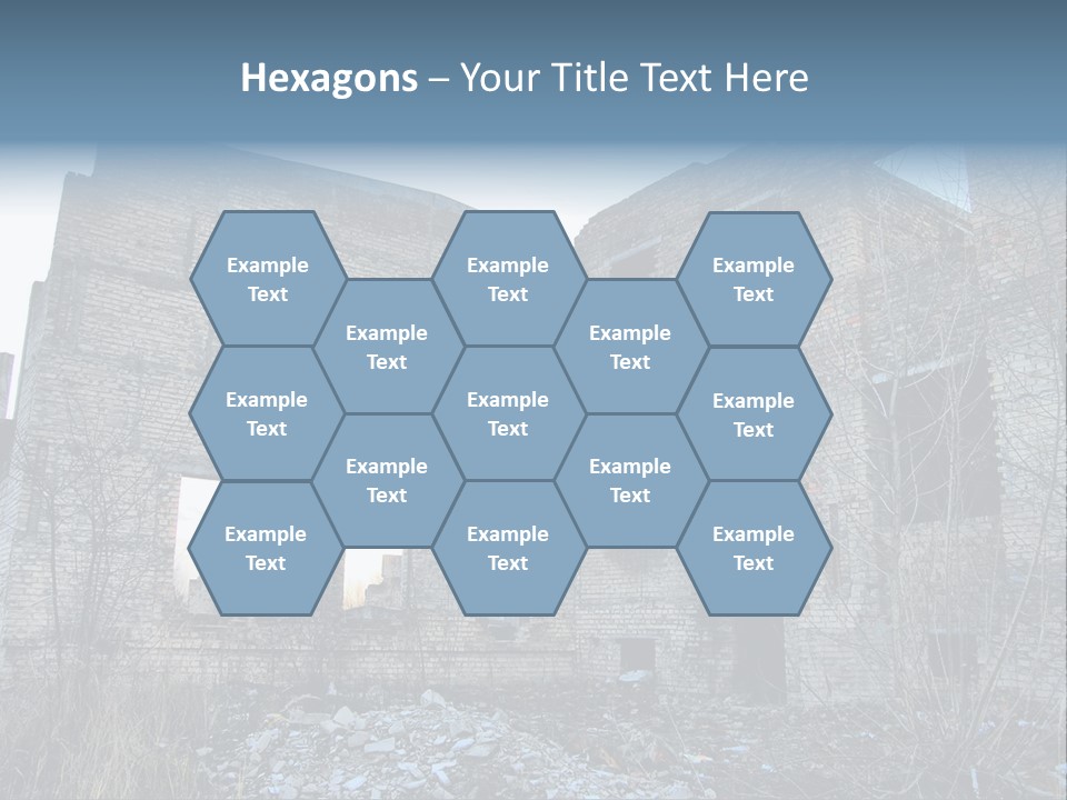 Chernobyl City PowerPoint Template