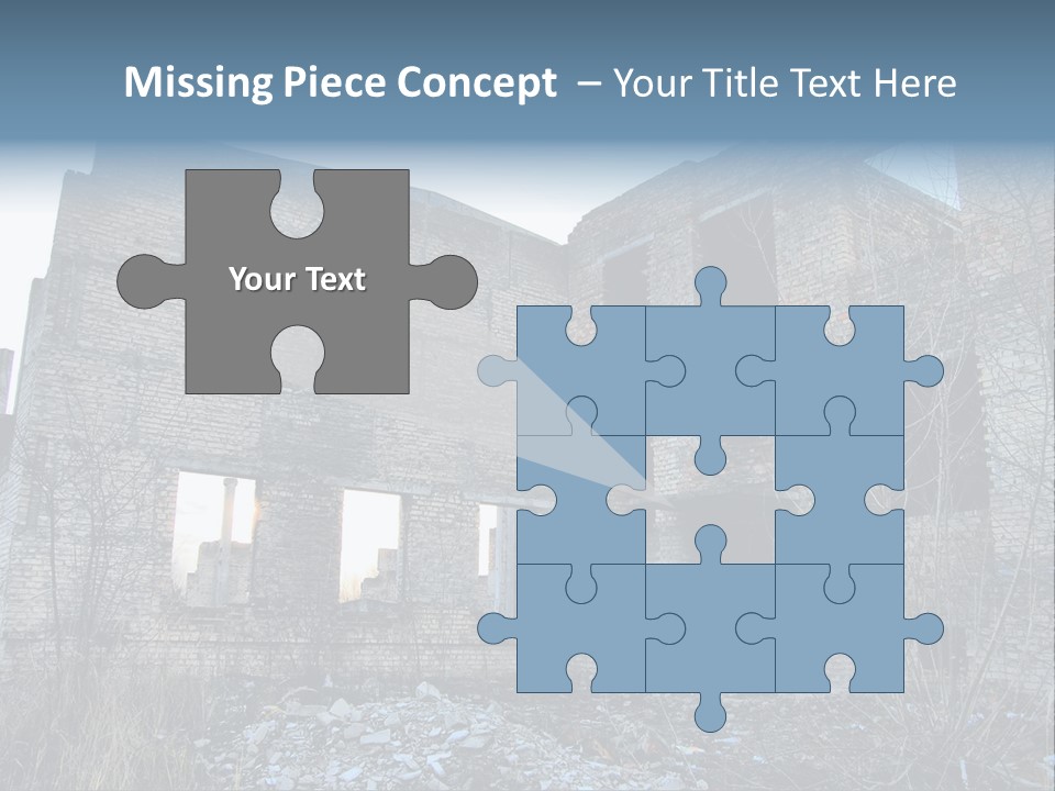 Chernobyl City PowerPoint Template