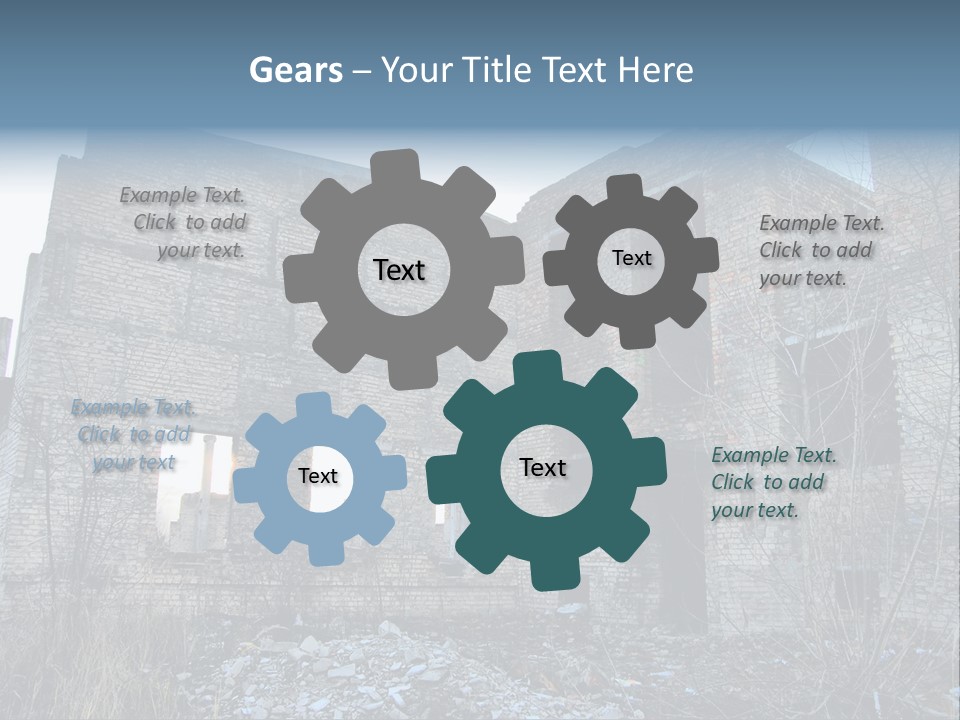 Chernobyl City PowerPoint Template