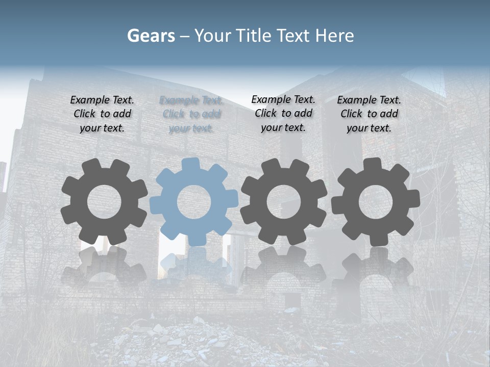 Chernobyl City PowerPoint Template