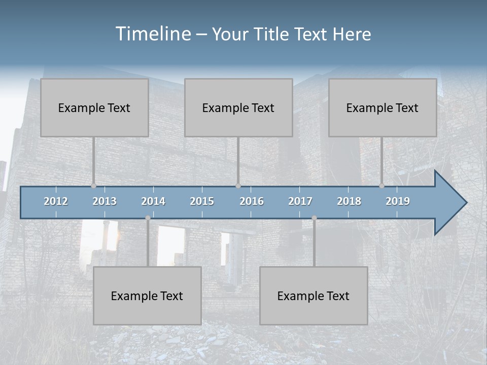 Chernobyl City PowerPoint Template