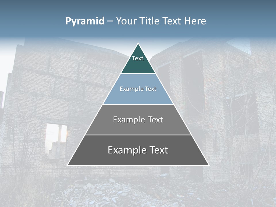 Chernobyl City PowerPoint Template