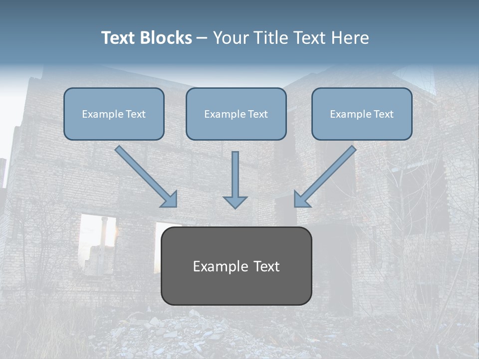 Chernobyl City PowerPoint Template