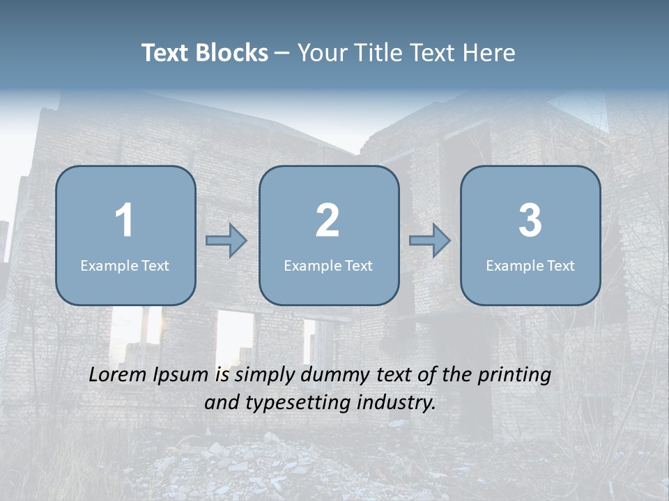 Chernobyl City PowerPoint Template