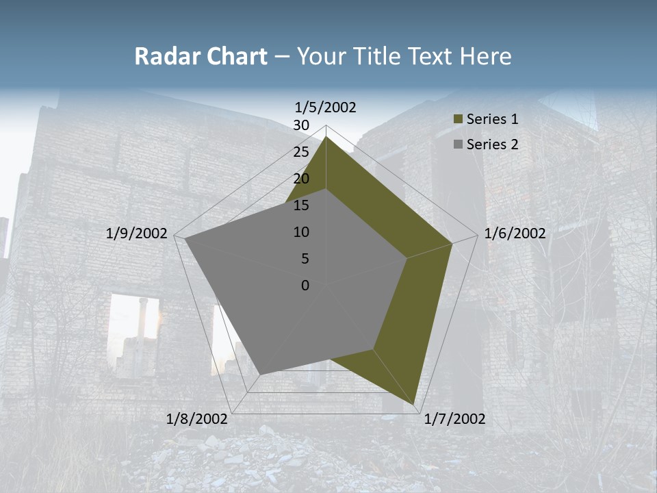 Chernobyl City PowerPoint Template