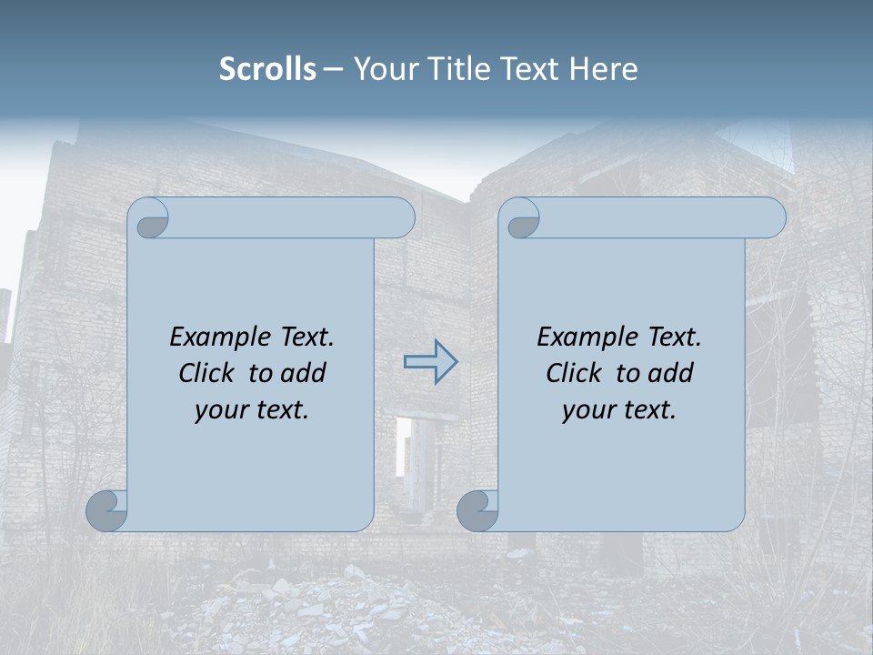 Chernobyl City PowerPoint Template