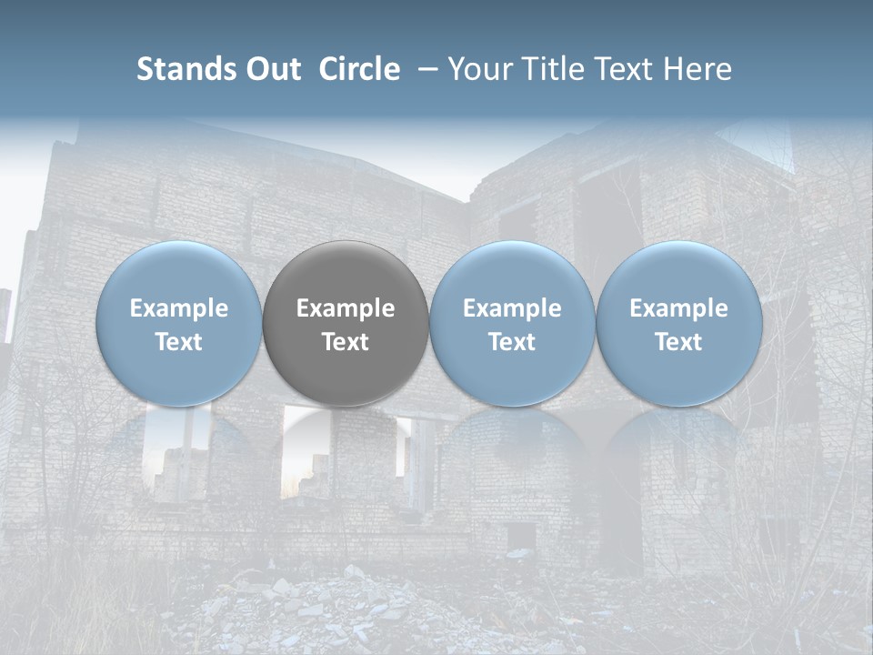 Chernobyl City PowerPoint Template