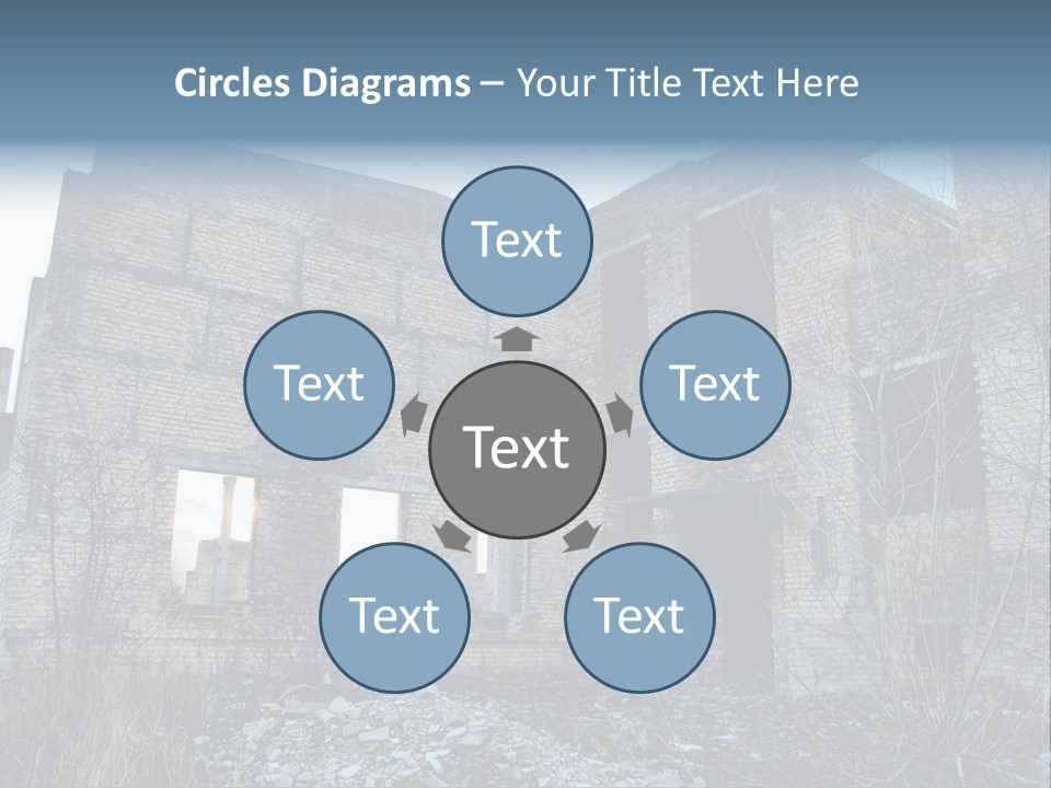 Chernobyl City PowerPoint Template