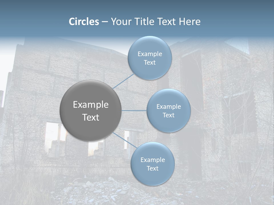 Chernobyl City PowerPoint Template