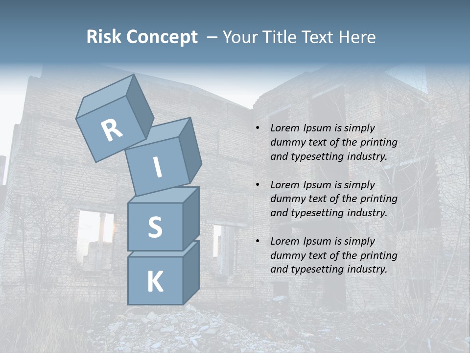 Chernobyl City PowerPoint Template