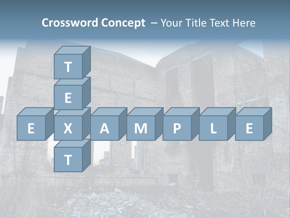 Chernobyl City PowerPoint Template