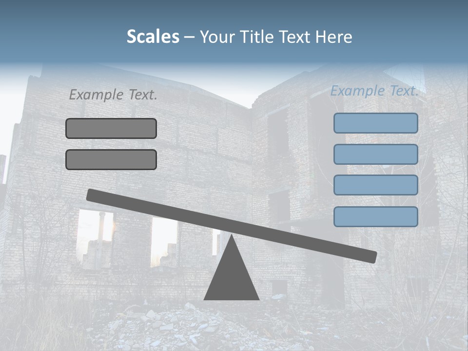 Chernobyl City PowerPoint Template