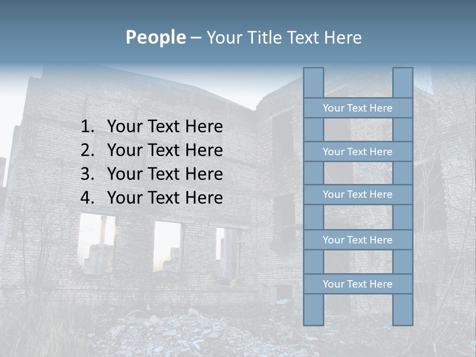 Chernobyl City PowerPoint Template