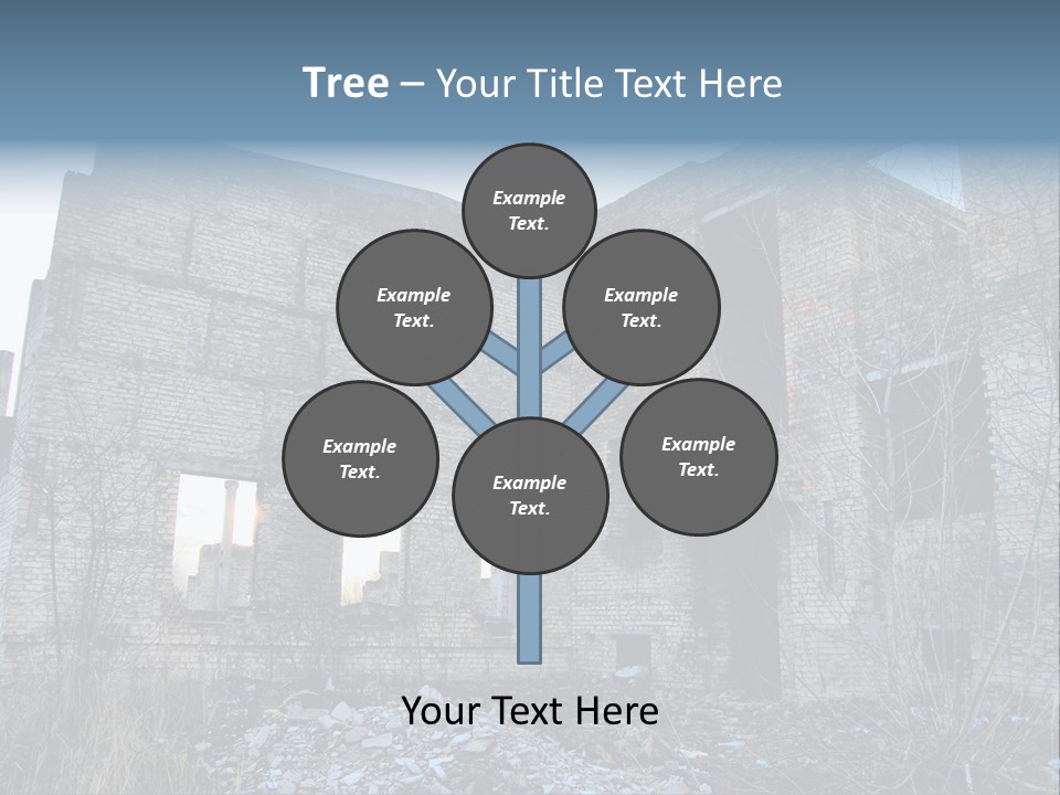 Chernobyl City PowerPoint Template