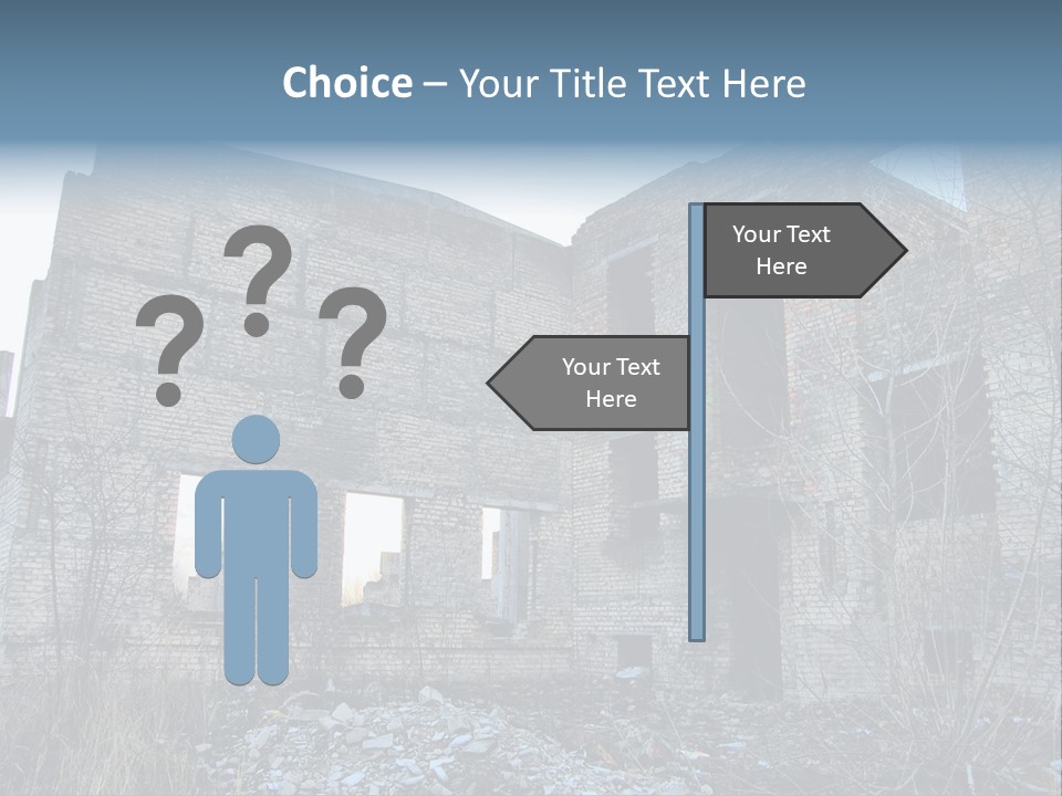 Chernobyl City PowerPoint Template