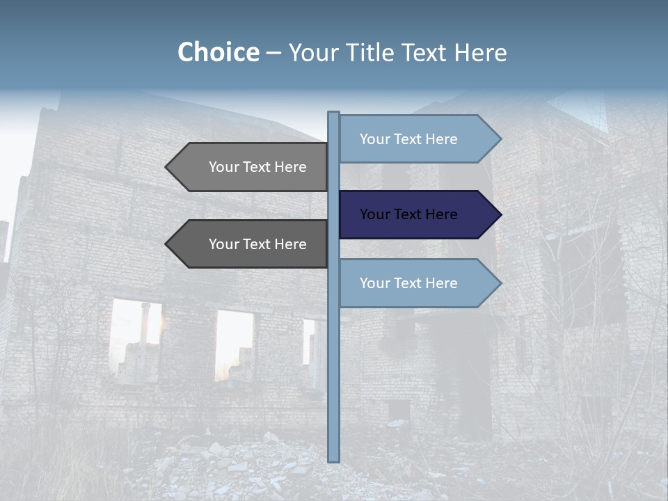 Chernobyl City PowerPoint Template