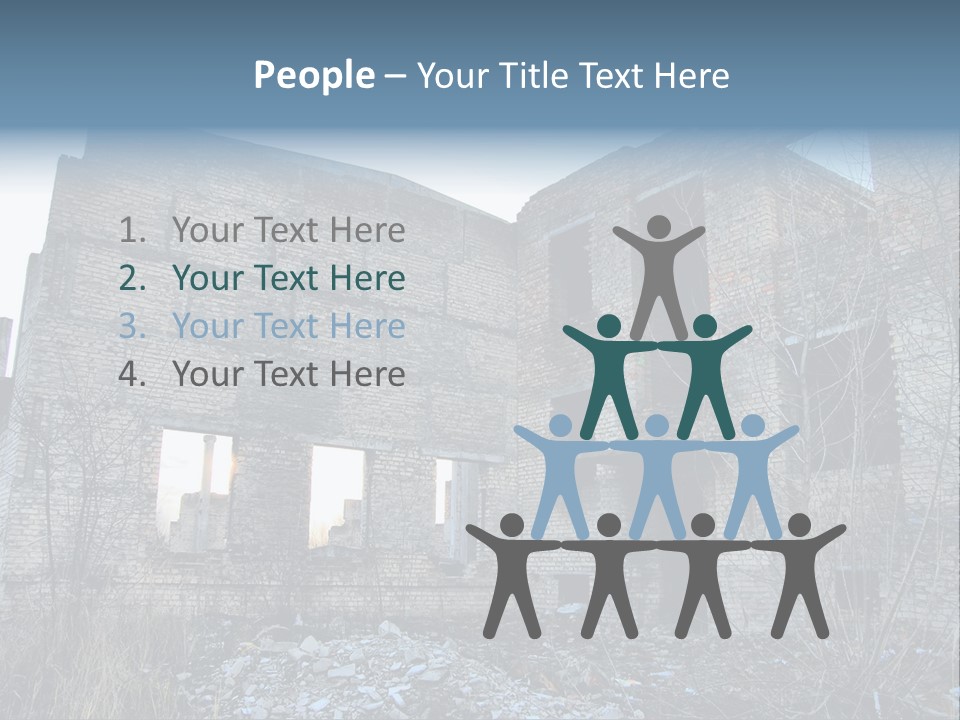 Chernobyl City PowerPoint Template