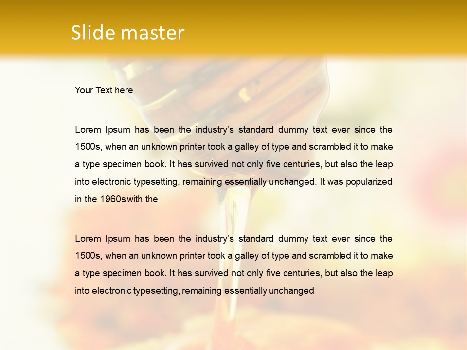 Isis Honey PowerPoint Template