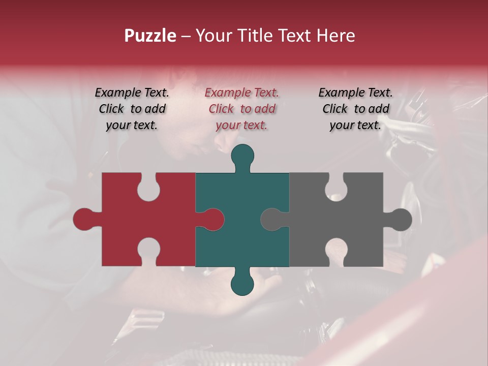 Car Repairer PowerPoint Template