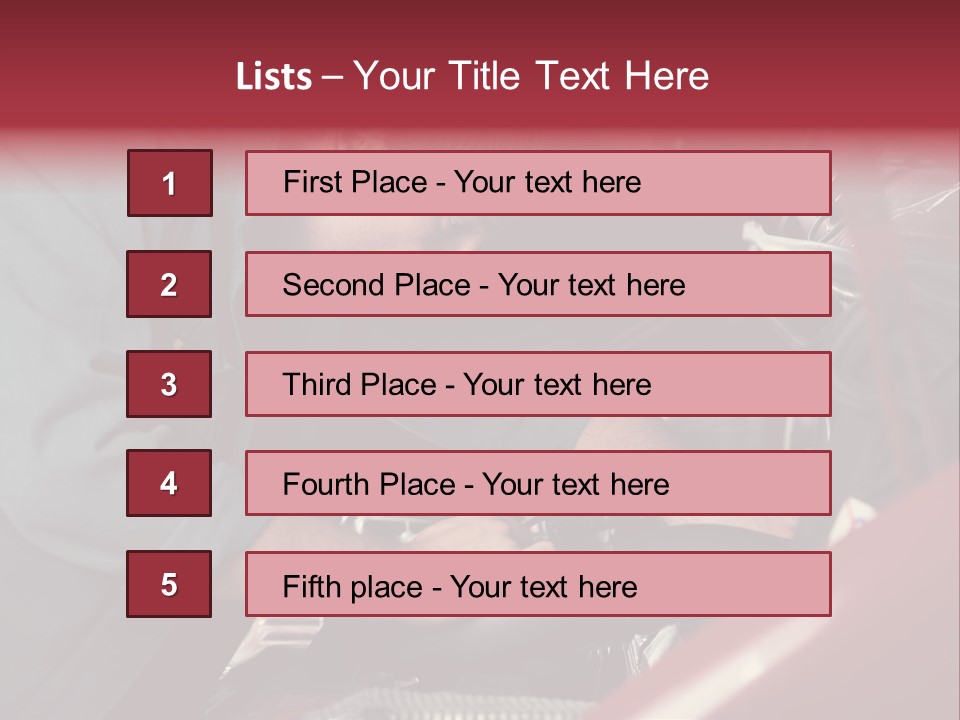 Car Repairer PowerPoint Template