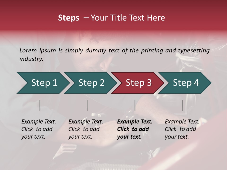 Car Repairer PowerPoint Template
