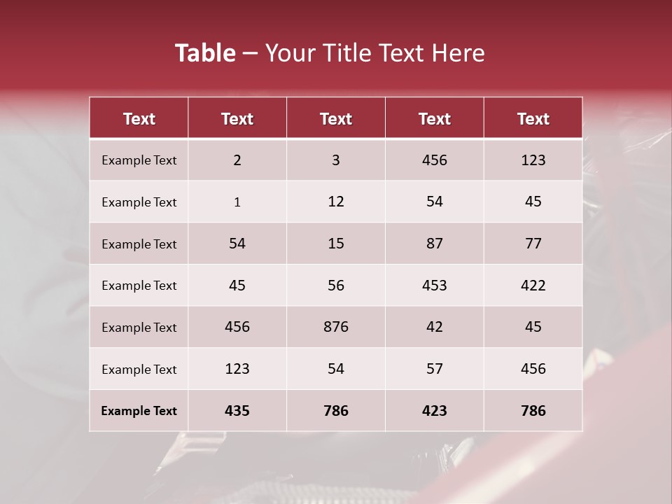 Car Repairer PowerPoint Template