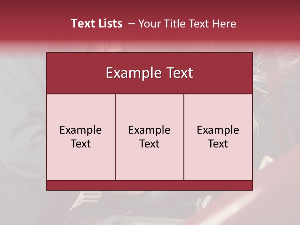 Car Repairer PowerPoint Template
