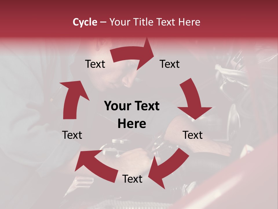 Car Repairer PowerPoint Template