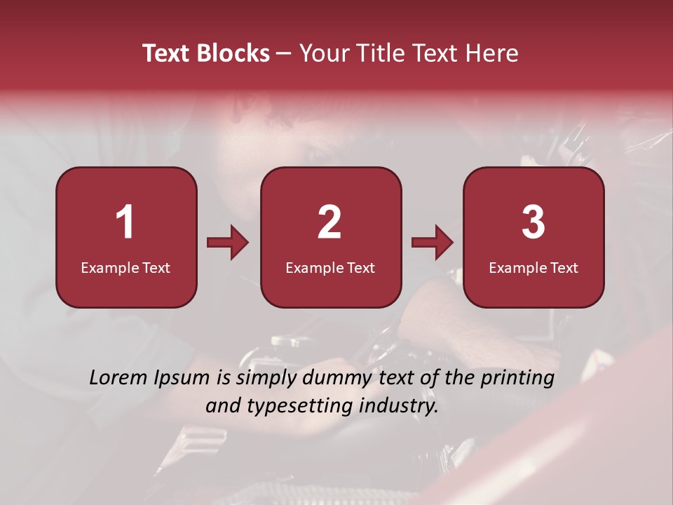 Car Repairer PowerPoint Template