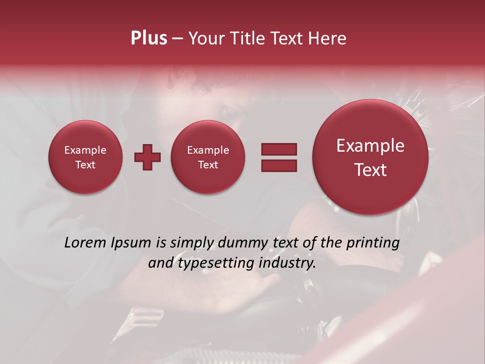 Car Repairer PowerPoint Template
