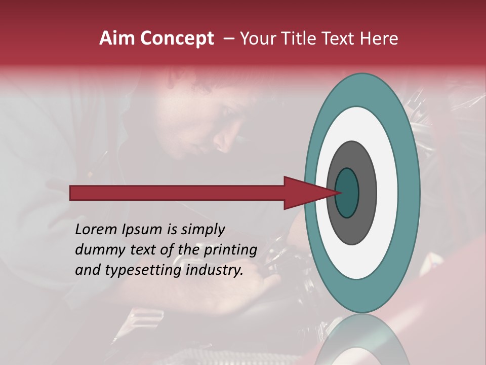 Car Repairer PowerPoint Template