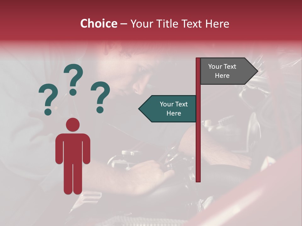 Car Repairer PowerPoint Template