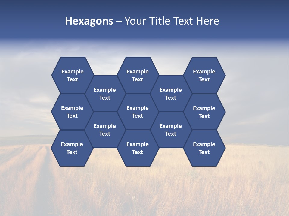 Country Sky Meadow PowerPoint Template