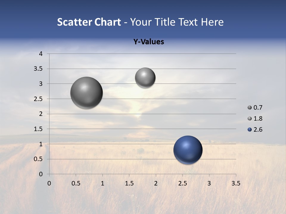 Country Sky Meadow PowerPoint Template