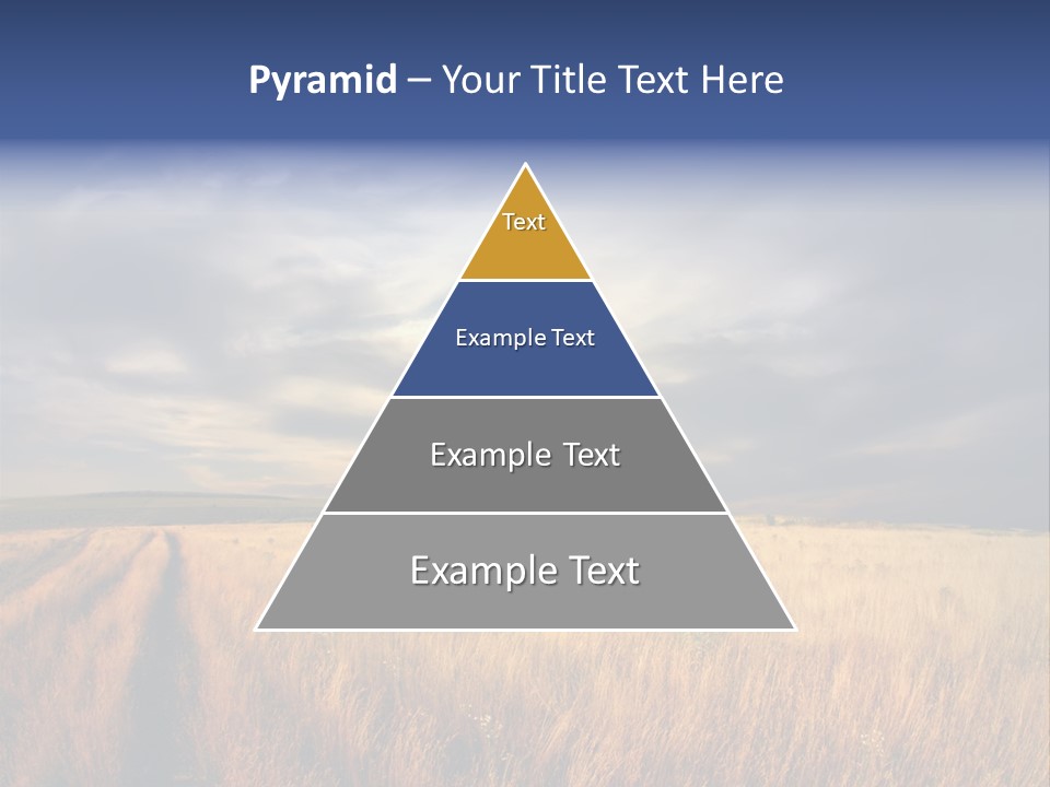 Country Sky Meadow PowerPoint Template