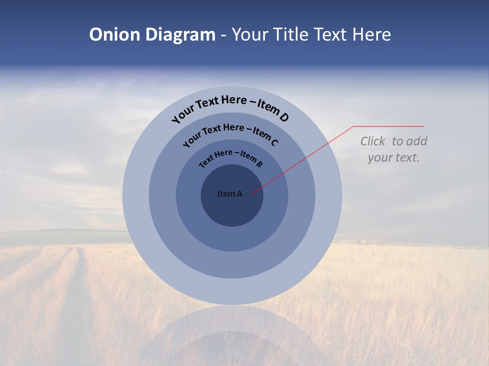 Country Sky Meadow PowerPoint Template
