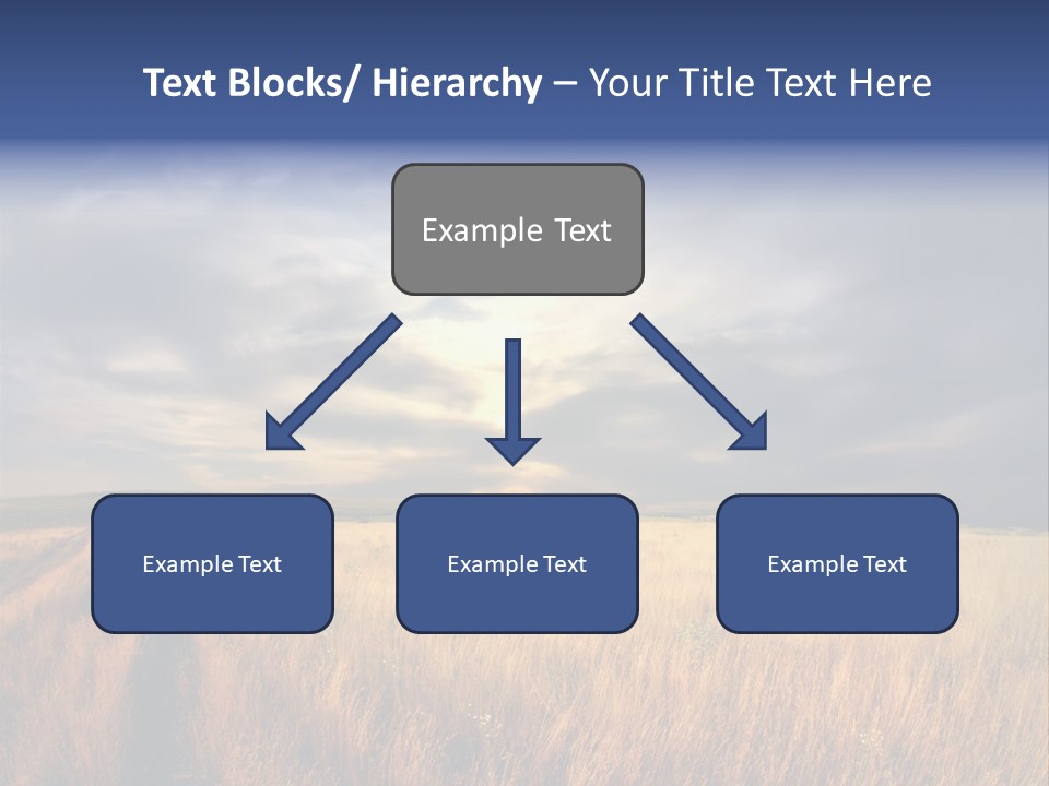 Country Sky Meadow PowerPoint Template