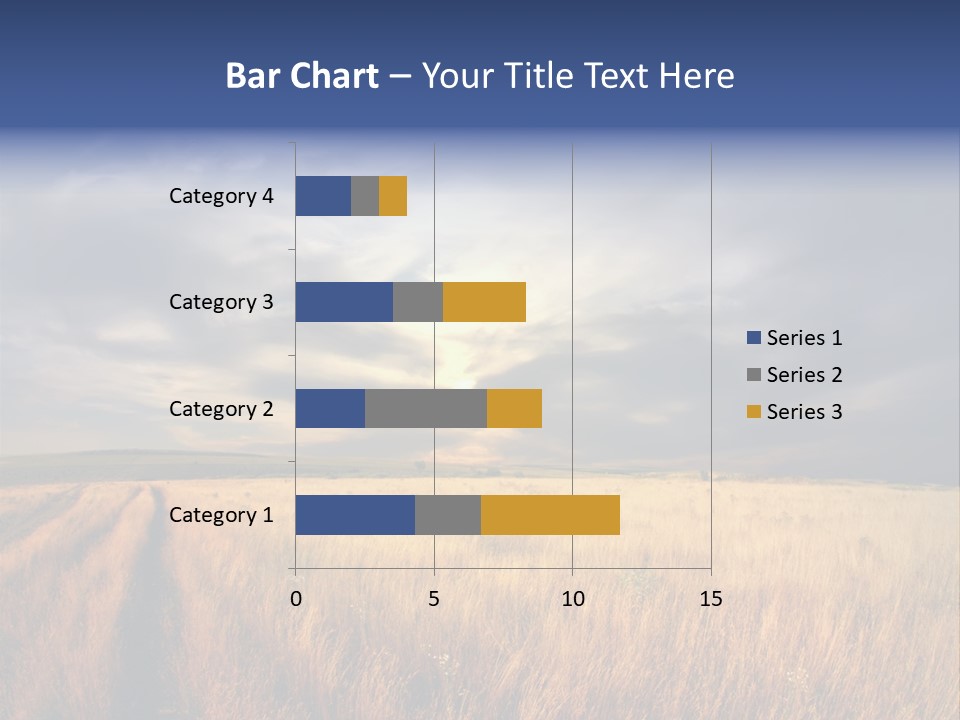 Country Sky Meadow PowerPoint Template